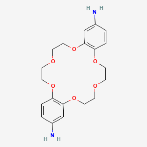 molecular formula C20H26N2O6 B7773037 4,4-Diaminodibenzo-18-crown-6 (catalog # 1216A) 