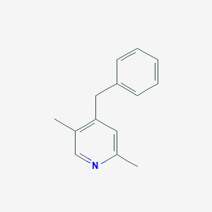 molecular formula C14H15N B7773113 4-Benzyl-2,5-dimethylpyridine CAS No. 17618-53-0