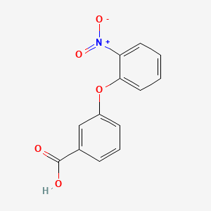 molecular formula C13H9NO5 B7773163 3-(2-Nitrophenoxy)benzoic acid CAS No. 5492-71-7