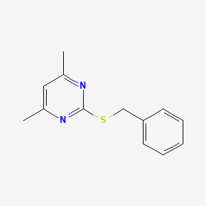 2-(Benzylthio)-4,6-dimethylpyrimidine