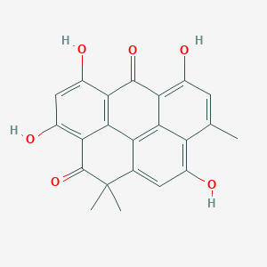 molecular formula C22H16O6 B7773365 CID 5282060 