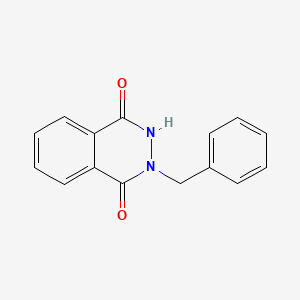 molecular formula C15H12N2O2 B7773571 2-苄基-2,3-二氢酞嗪-1,4-二酮 