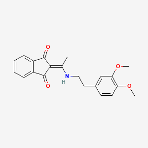 molecular formula C21H21NO4 B7773601 CID 1143918 