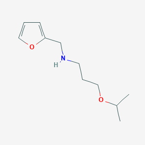 Furan-2-ylmethyl-(3-isopropoxy-propyl)-amine