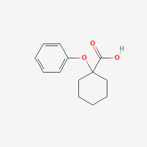 molecular formula C13H16O3 B7774201 1-Phenoxycyclohexanecarboxylic acid 