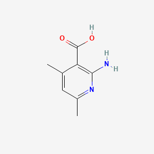 molecular formula C8H10N2O2 B7774232 2-Amino-4,6-dimethylnicotinic acid CAS No. 52834-01-2