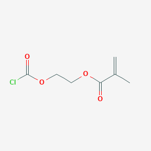 molecular formula C7H9ClO4 B077743 2-甲基丙烯酰氧基氯甲酸乙酯 CAS No. 13695-27-7