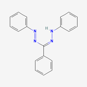 molecular formula C19H16N4 B7774302 Triphenylformazan 