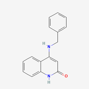 molecular formula C16H14N2O B7774345 4-Benzylamino-1h-quinolin-2-one 