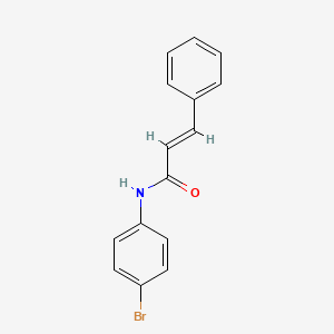 molecular formula C15H12BrNO B7774377 N-(4-Bromophenyl)cinnamamide CAS No. 54934-81-5