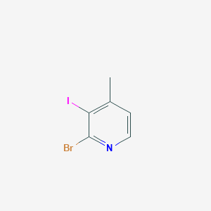 molecular formula C6H5BrIN B7774400 2-Bromo-3-iodo-4-methylpyridine 