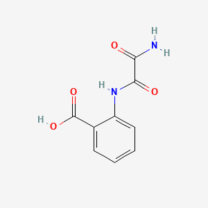 molecular formula C9H8N2O4 B7774413 2-(Carbamoylformamido)benzoic acid 