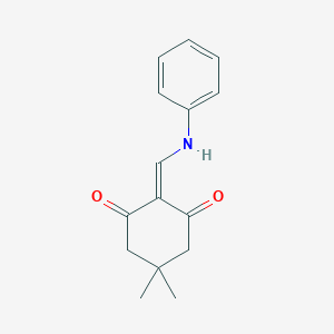 2-(anilinomethylidene)-5,5-dimethylcyclohexane-1,3-dione