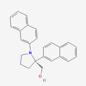 [(2R)-1,2-dinaphthalen-2-ylpyrrolidin-2-yl]methanol