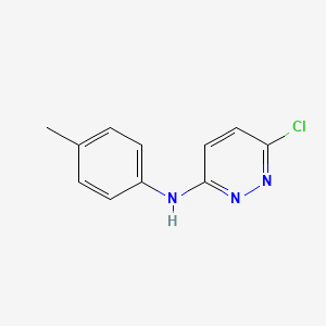 molecular formula C11H10ClN3 B7774508 6-chloro-N-(4-methylphenyl)pyridazin-3-amine CAS No. 79232-88-5