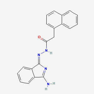 molecular formula C20H16N4O B7774659 CID 5398921 