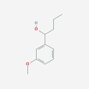 molecular formula C11H16O2 B7774714 1-(3-甲氧基苯基)丁醇 