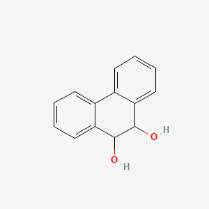 molecular formula C14H12O2 B7774715 9,10-Dihydrophenanthrene-9,10-diol CAS No. 25061-61-4