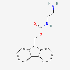 molecular formula C17H18N2O2 B7774719 (9H-Fluoren-9-yl)methyl (2-aminoethyl)carbamate 