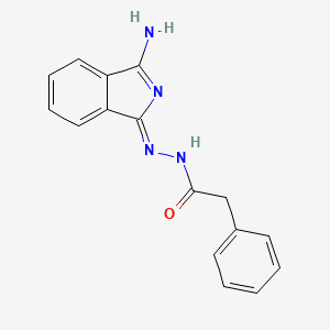 molecular formula C16H14N4O B7774814 CID 5398920 