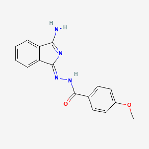 molecular formula C16H14N4O2 B7774821 CID 5398922 