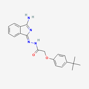 molecular formula C20H22N4O2 B7774827 CID 5451035 