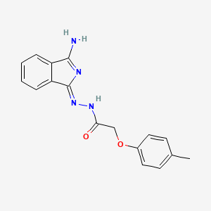 molecular formula C17H16N4O2 B7774840 CID 5398925 