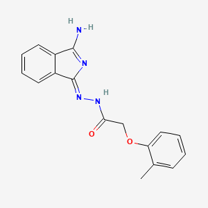 molecular formula C17H16N4O2 B7774886 CID 5398958 