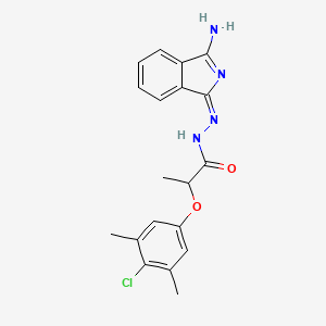 molecular formula C19H19ClN4O2 B7774888 CID 5711998 