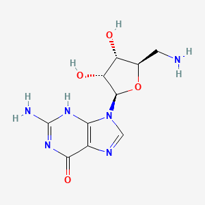 molecular formula C10H14N6O4 B7774951 CID 11065891 