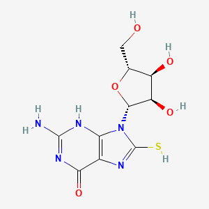 molecular formula C10H13N5O5S B7774962 CID 96546 