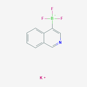 molecular formula C9H6BF3KN B7774984 CID 17998924 