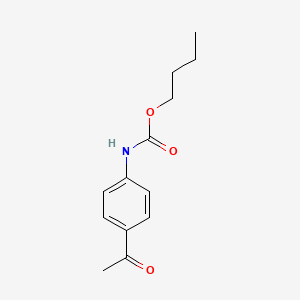 molecular formula C13H17NO3 B7775003 Butyl (4-acetylphenyl)carbamate 