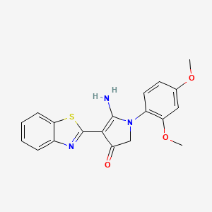 molecular formula C19H17N3O3S B7775025 CID 1193467 