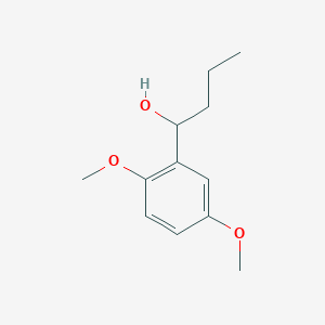 molecular formula C12H18O3 B7775084 1-(2,5-二甲氧基苯基)-1-丁醇 