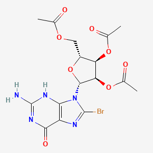 molecular formula C16H18BrN5O8 B7775117 CID 85067 