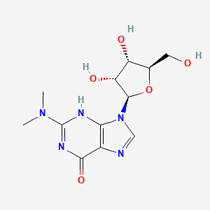 molecular formula C12H17N5O5 B7775130 CID 92919 