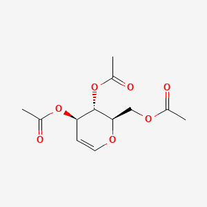 molecular formula C12H16O7 B7775169 3,4,6-tri-O-Acetyl-D-glucal CAS No. 3685-88-9