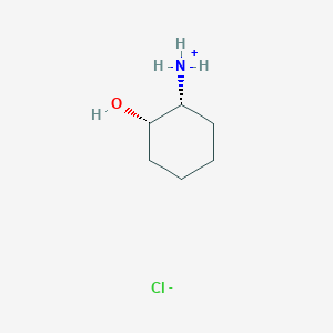 molecular formula C6H14ClNO B7775235 [(1R,2S)-2-hydroxycyclohexyl]azanium;chloride 