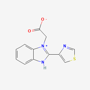 molecular formula C12H9N3O2S B7775270 CID 2545757 