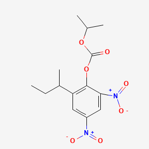 molecular formula C14H18N2O7 B7775393 Dinobuton CAS No. 62655-72-5