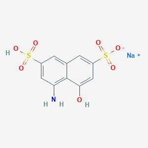 molecular formula C10H8NNaO7S2 B7775496 CID 21610 