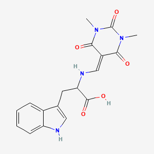 molecular formula C18H18N4O5 B7775635 CID 5719560 