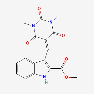 molecular formula C17H15N3O5 B7775656 CID 5707265 