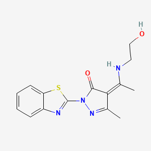 molecular formula C15H16N4O2S B7775707 CID 5708360 