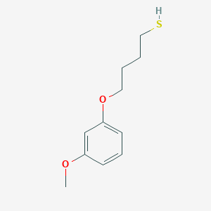 4-(3-Methoxyphenoxy)butane-1-thiol