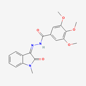 molecular formula C19H19N3O5 B7775744 CID 6871005 