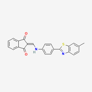 molecular formula C24H16N2O2S B7775823 CID 1988255 