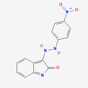 molecular formula C14H10N4O3 B7776076 CID 5381370 