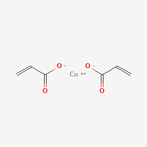 molecular formula C6H6CuO4 B7776088 丙烯酸铜 CAS No. 13991-90-7